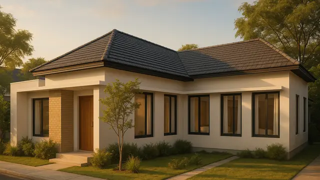 Model Rumah Minimalis Letter L