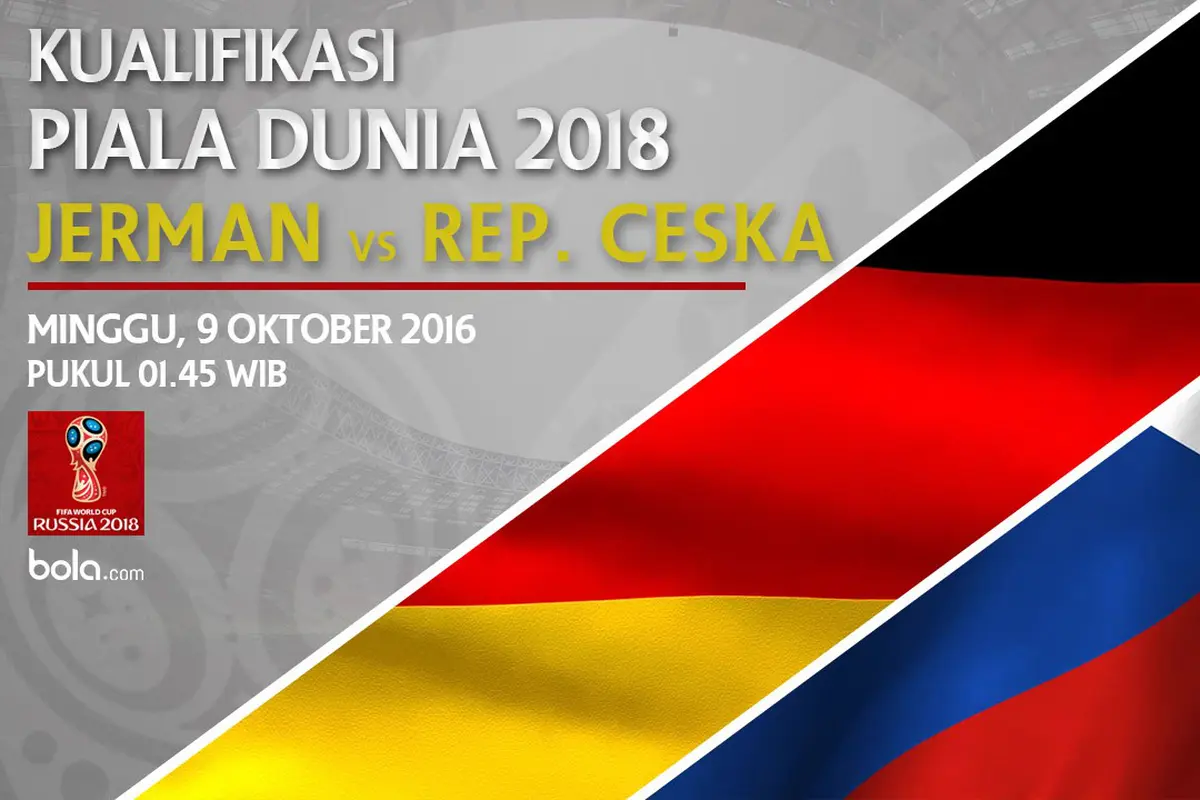Kualifikasi Piala Dunia 2018_Jerman Vs Republik Ceska (Bola.com/Adreanus Titus)