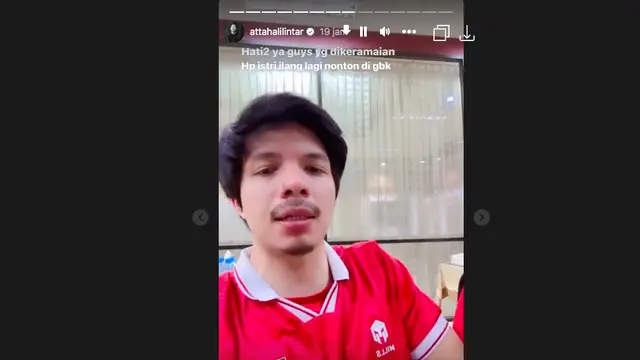 Handphone Aurel Hermansyah Hilang Saat Nonton Timnas Indonesia di Stadion, Atta Halilintar Sigap Bikin Sayembara