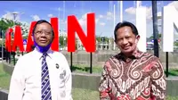 Mahfud Md dan Tito Karnavian ucapkan selamat ulang tahun untuk Presiden Jokowi dari perbatasan RI-Timor Leste. (Istimewa)