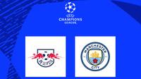Liga Champions - RB Leipzig Vs Manchester City (Bola.com/Adreanus Titus)