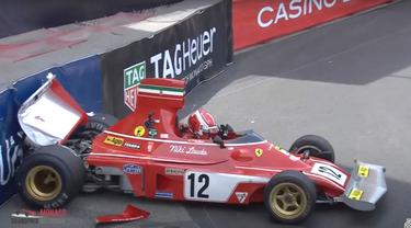Mobil Formula 1 Ferrari bersejarah ini mengalami rusak parah saat dikendarai Charles Leclerc (Motor Authority)