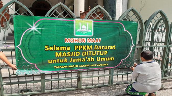 Mohon Maaf, Masjid-Masjid Besar di Malang Tak Gelar Salat Idul Adha untuk Umum - Vimarsana News