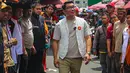 Ridwan Kamil menyebut, para pedagang pasar tradisional mengeluhkan pembeli yang mulai sepi karena kalah saing dengan pedagang online. (Liputan6.com/Angga Yuniar)