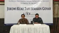 LSI Denny JA merilis survei terbaru terkait Pilpres 2019