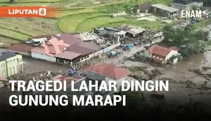 Hujan deras dan aliran lahar dingin yang mengalir turun dari lereng gunung Marapi Sumatera Barat, memicu banjir bandang yang menewaskan setidaknya 37 orang dan melukai beberapa lainnya.