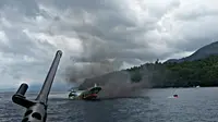 2 Kapal Pencuri Ikan 'Temui Ajal' di Laut Maluku Utara