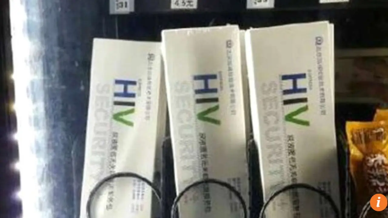 Unik, Mesin Penjual Otomatis Ini Jual Alat Tes HIV/AIDS