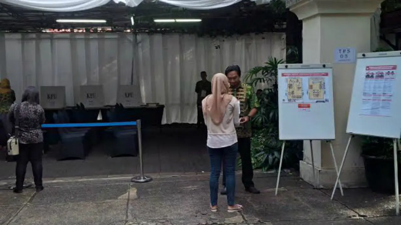 TPS tempat JK mencoblos pilkada DKI 2017
