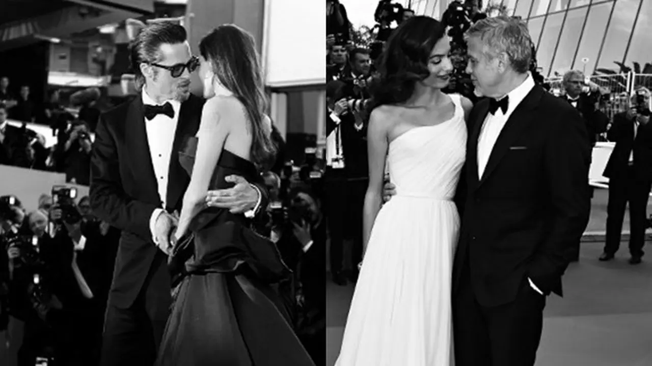 Brad Pitt - George Clooney