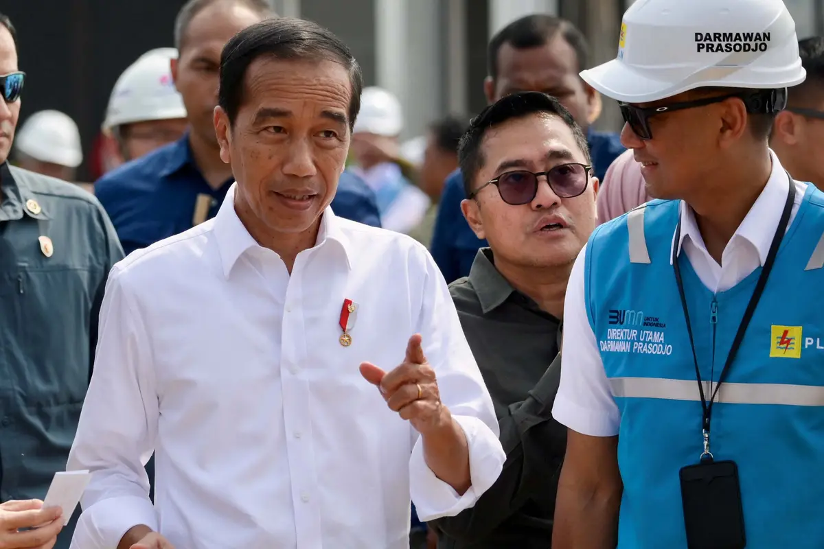 Presiden Jokowi Resmikan Pengoperasian PLTS Terapung Cirata