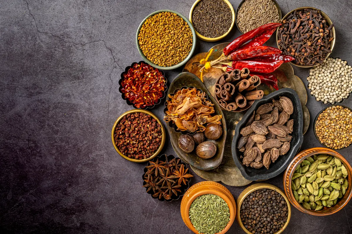Ilustrasi bumbu dapur
