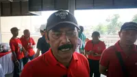 Wali Kota Solo, FX Hadi Rudyatmo usai meresmikan Pasar Sidodai, Solo, Jumat (7/2).(Liputan6.com/Fajar Abrori)