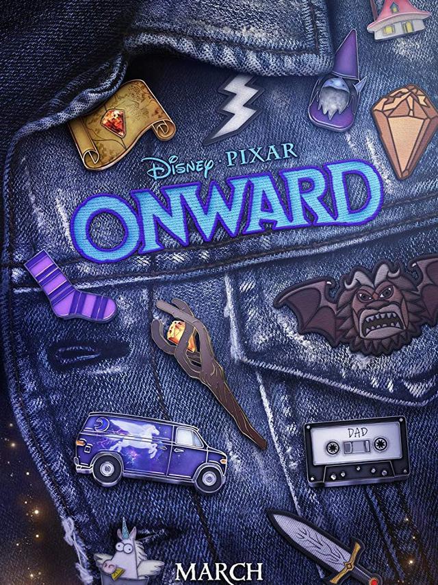 Poster film Onward. (Foto: IMDb/ Disney, Pixar)