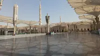 Suasana Masjid Nabawi Madinah, Arab Saudi. (Merdeka.com)