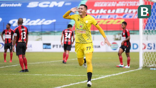Foto: Kalahkan Persipura Jayapura, PS Barito Putera Raih Kemenangan Kedua di BRI Liga 1 2021 / 2022