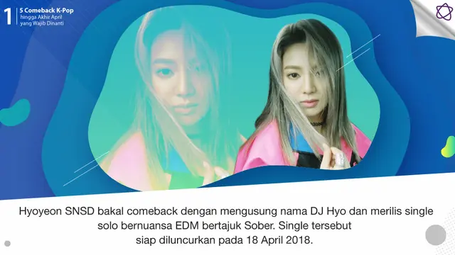 [Bintang] 5 Comeback K-Pop hingga Akhir April yang Wajib Dinanti