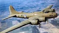 Jet pembom dan pengintai (reconnaissance aircraft) Boeing B-17 Flying Fortress AS (U.S. Air Force)