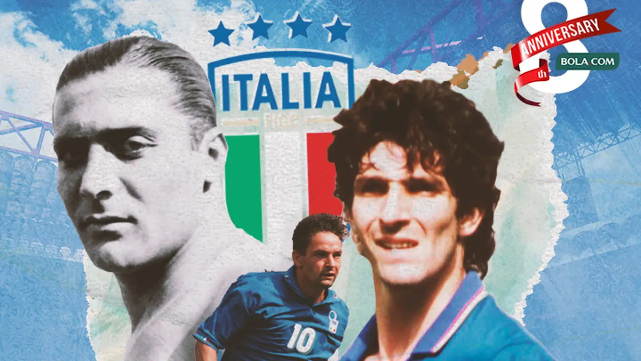Ilustrasi - 8 Striker Terbaik Sepanjang Masa Liga Italia