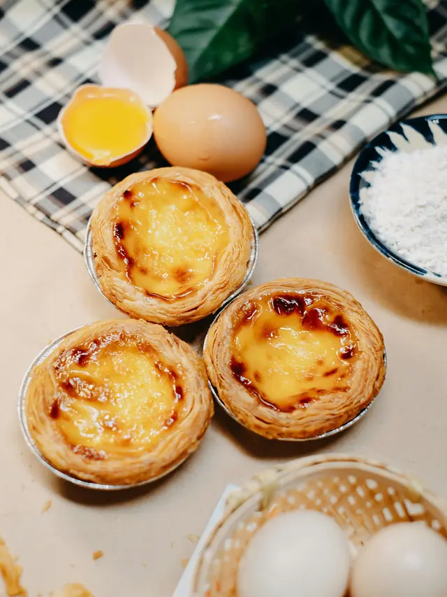 resep egg tart
