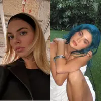 Rambut Baru Berwarna Kakak Adik, Kendall dan Kylie Jenner. [@kendalljenner/@kyliejenner]