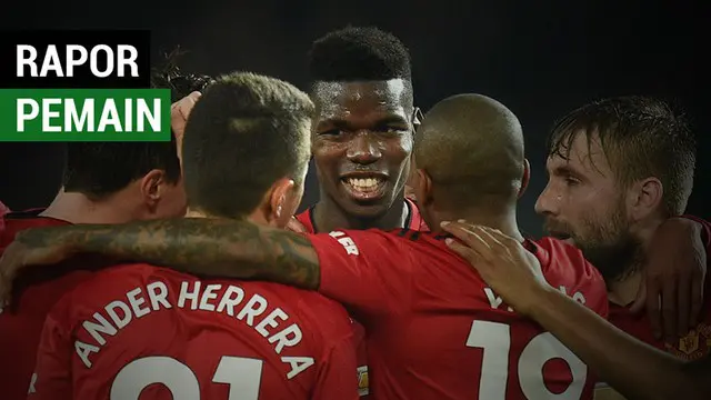 Berita video nilai rapor pemain Manchester United saat mengalahkan Huddersfield 3-1 dalam lanjutan Premier League 2018-2019, Rabu (26/12/2018).