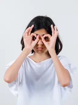 Ilustrasi dark circle pada anak./copyright freepik.com/8photo