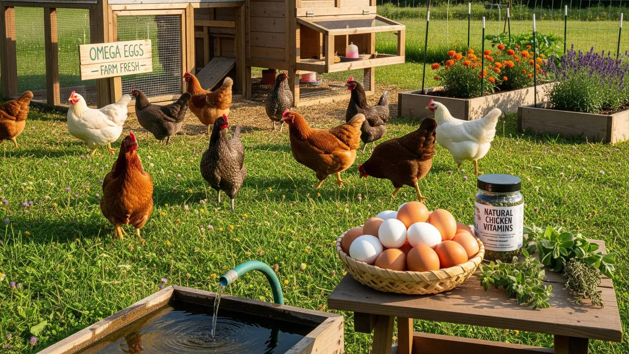 Ternak Ayam Rumahan yang Menghasilkan Telur Omega Sehat
