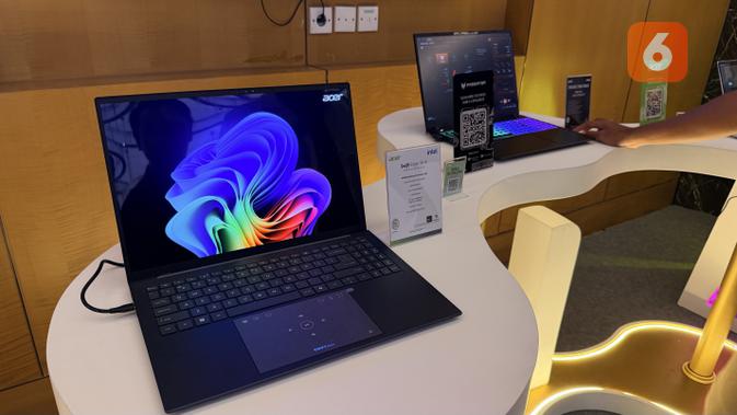 Acer Swift Edge 16 AI. (Liputan6.com/ Yuslianson)