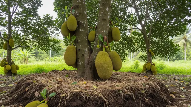 cara merangsang pohon nangka agar cepat berbuah