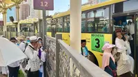 Bus Shalawat Kembali Beroperasi, Siap Angkut Jemaah Haji ke Masjidil Haram