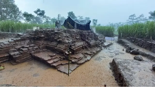 Banjir Lumpur Terjang di Desa tempat Temuan Situs Srigading Malang
