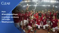 Kesuksesan Indonesia meraih medali perunggu tidak lepas dari para pemain yang #PakaiKepalaDingin selama 90 menit laga.