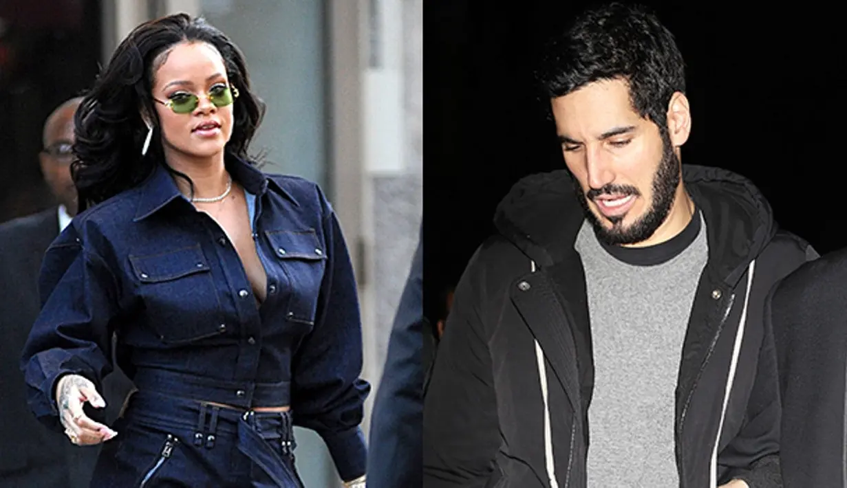 Sempat dikabarkan putus, beberapa waktu yang lalu Rihanna dan Hassan tertangkap tengah liburan di Meksiko. (REX/Shutterstock/HollywoodLife)