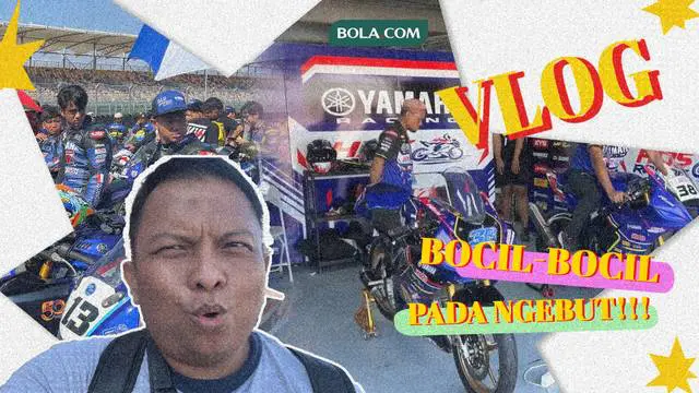 Vlog Bola kali ini akan menghadirkan keseruan nonton langsung Yamaha Sunday Race 2024