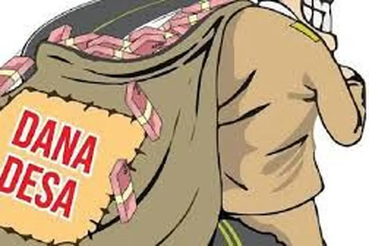 Ilustrasi korupsi dana Desa (Istimewa)