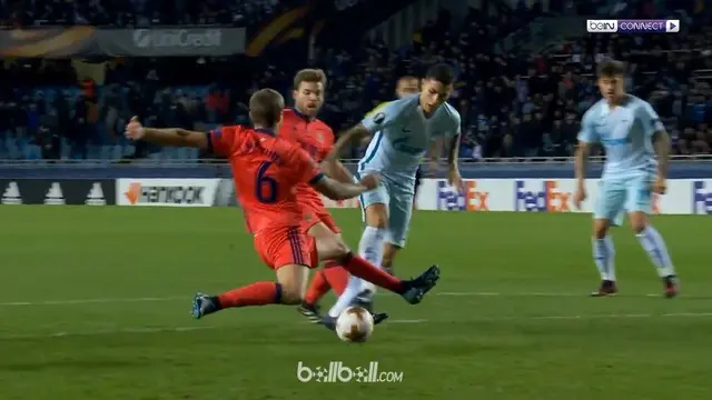 VIDEO: Aksi Mengagumkan Pemain Zenit Mengecoh Para Pemain Real Sociedad