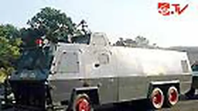 Water Canon dan Kawat Duri Juga Disiapkan