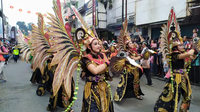 Menteri Pariwisata (Menpar) Wishnutama mengaku kagum terhadap event Bogor Street Festival Cap Go Meh yang digelar di Kota Bogor, Jawa Barat, Sabtu (8/2/2020).