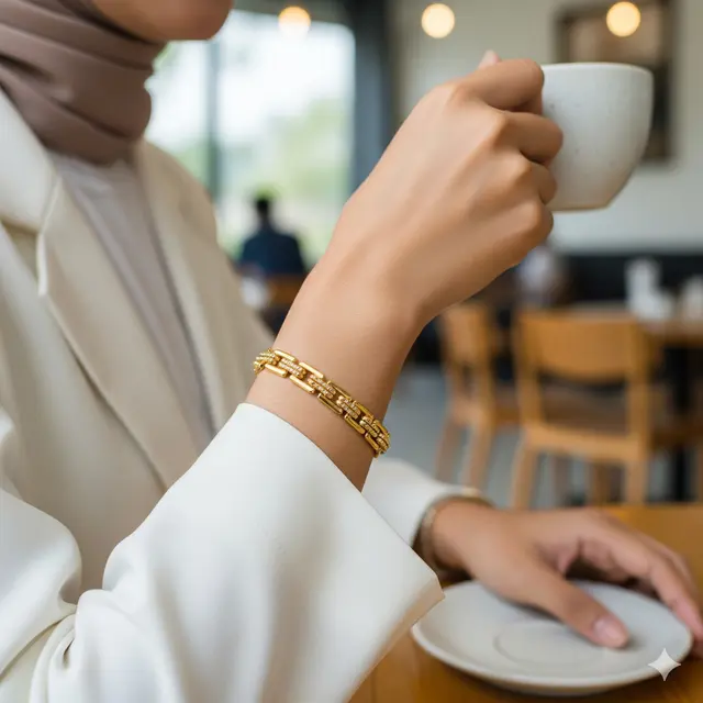 Model Gelang Emas Malaysia Terbaru