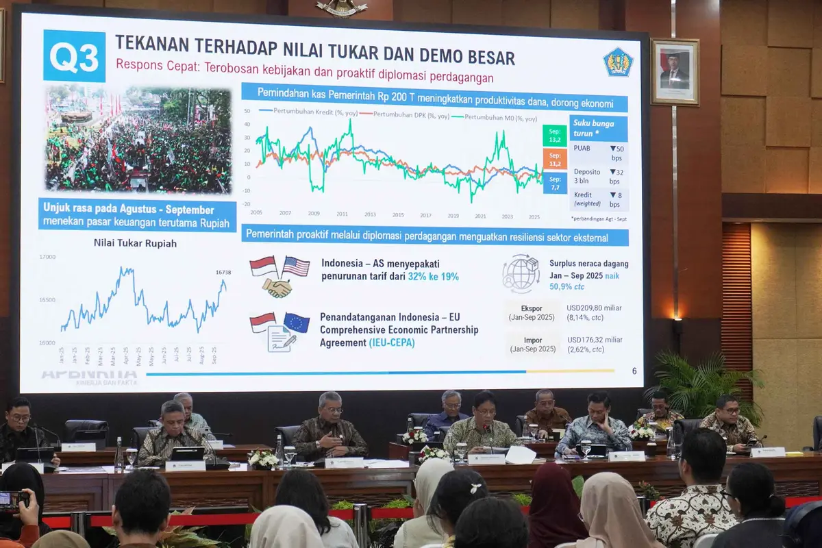 Menkeu Purbaya Umumkan APBN 2025 Defisit 2,92 Persen, Tembus Rp 695,1 Triliun