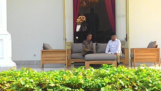 Kunjungan balasan Prabowo ke Istana Merdeka, Kamis (17/11/2016)