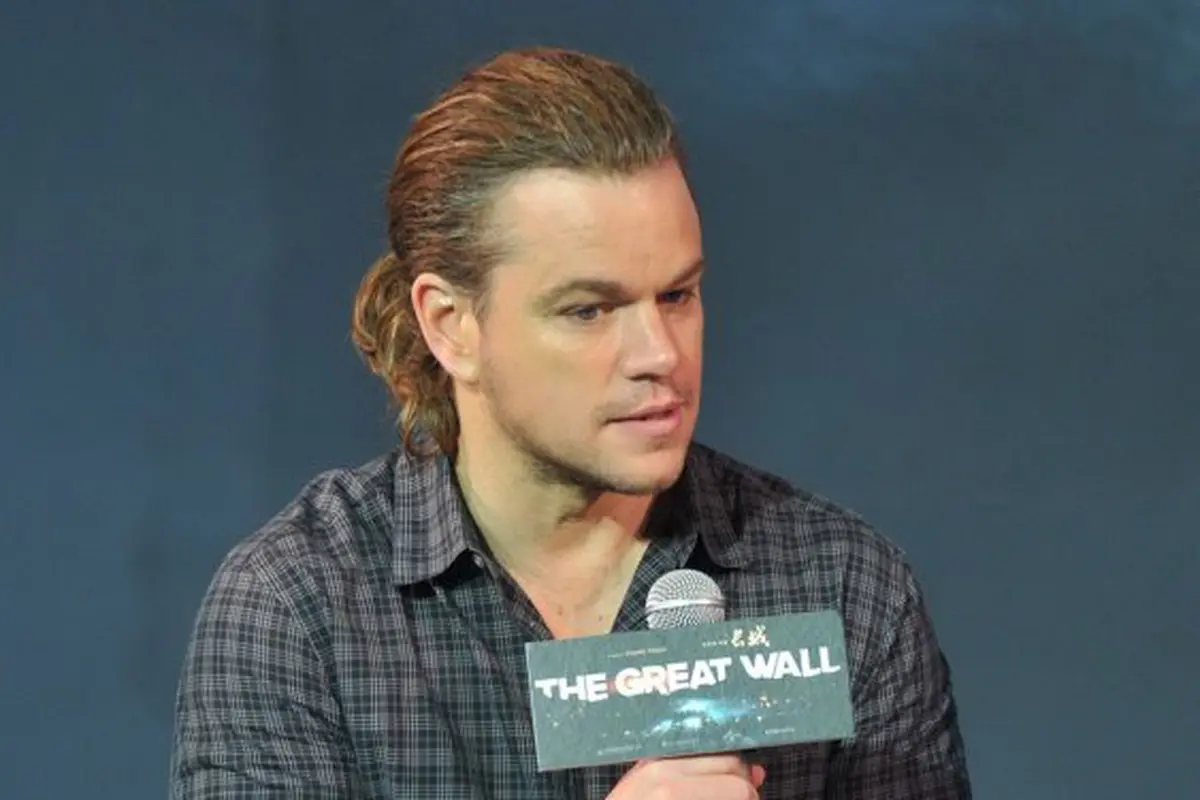 Matt Damon Kuncir Rambut di Film The Great Wall