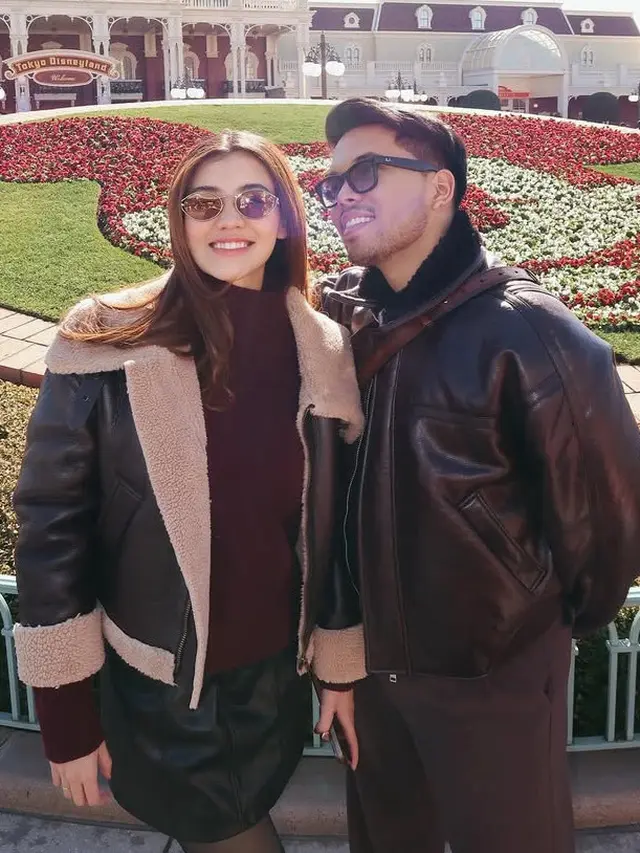 Aaliyah Massaid Liburan ke Disneyland Tokyo. [@aaliyah.massaid]