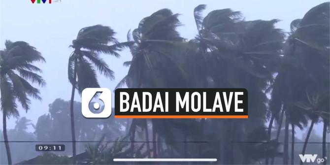 VIDEO: Badai Molave di Vietnam Renggut Korban Jiwa