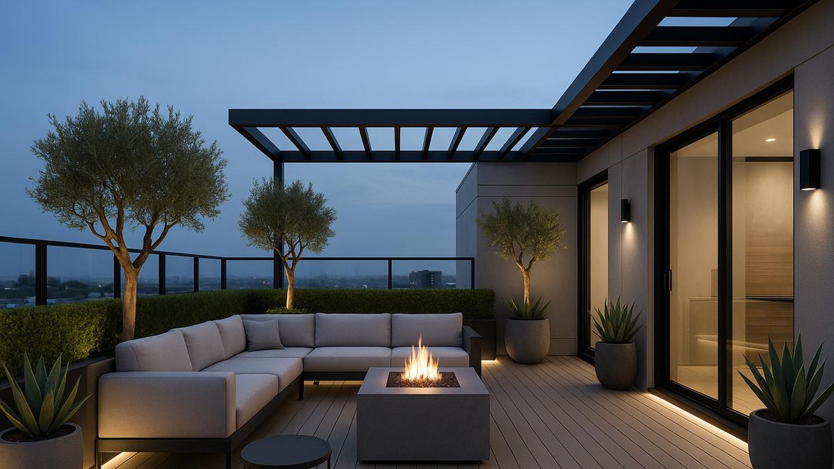 Inspirasi 8 Desain Rooftop Rumah Sederhana, Estetik, Fungsional, dan Ramah Ruang