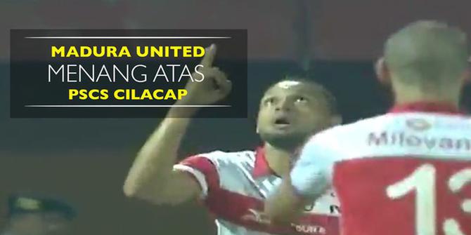 Madura United Menang Berkat Junior Azevedo