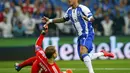 Ricardo Quaersma mencetak gol kedua untuk membawa Porto unggul 2-0 atas Bayern