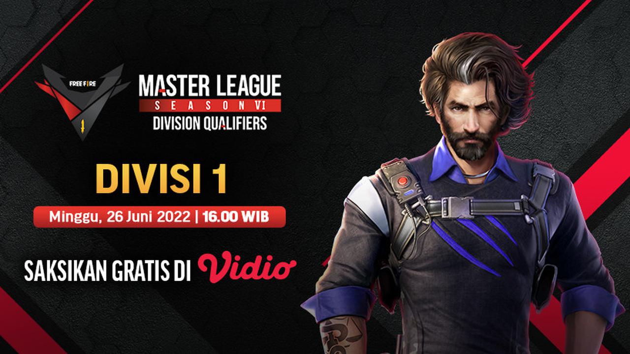 Dapatkan Link Streaming Kualifikasi Divisi 1 Free Fire Master League Season VI, Mulai 16 Juni 2022 di Vidio