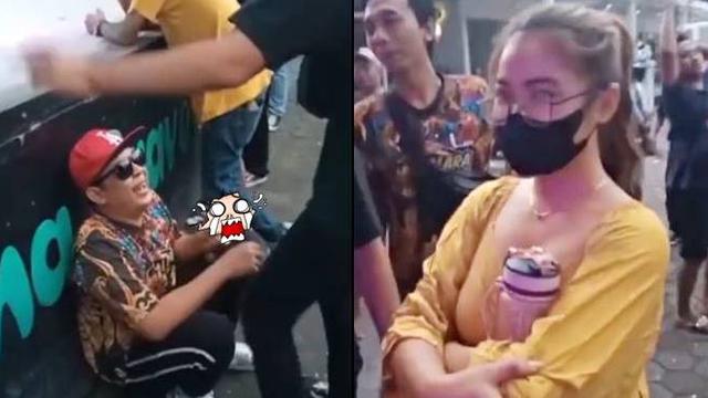 Ketahuan Istri Saat Sawer Penyanyi di Panggung, Aksi Pria Ini Kocak